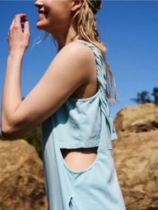 FP Movement Free People Hot Shot Twist Back Maxi Dress - Picture 4 of 8